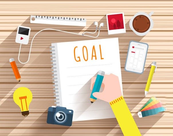 organize your goals for your kids by creating a topics list